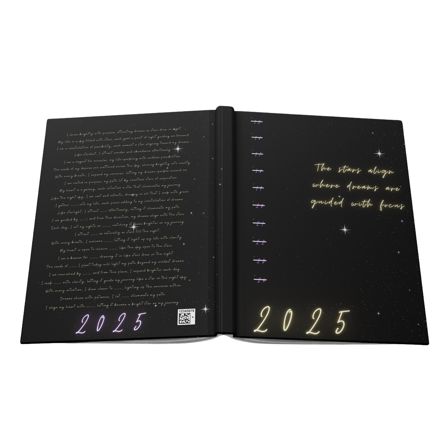 2025 Manifestation Journal | Self-Improvement Journal