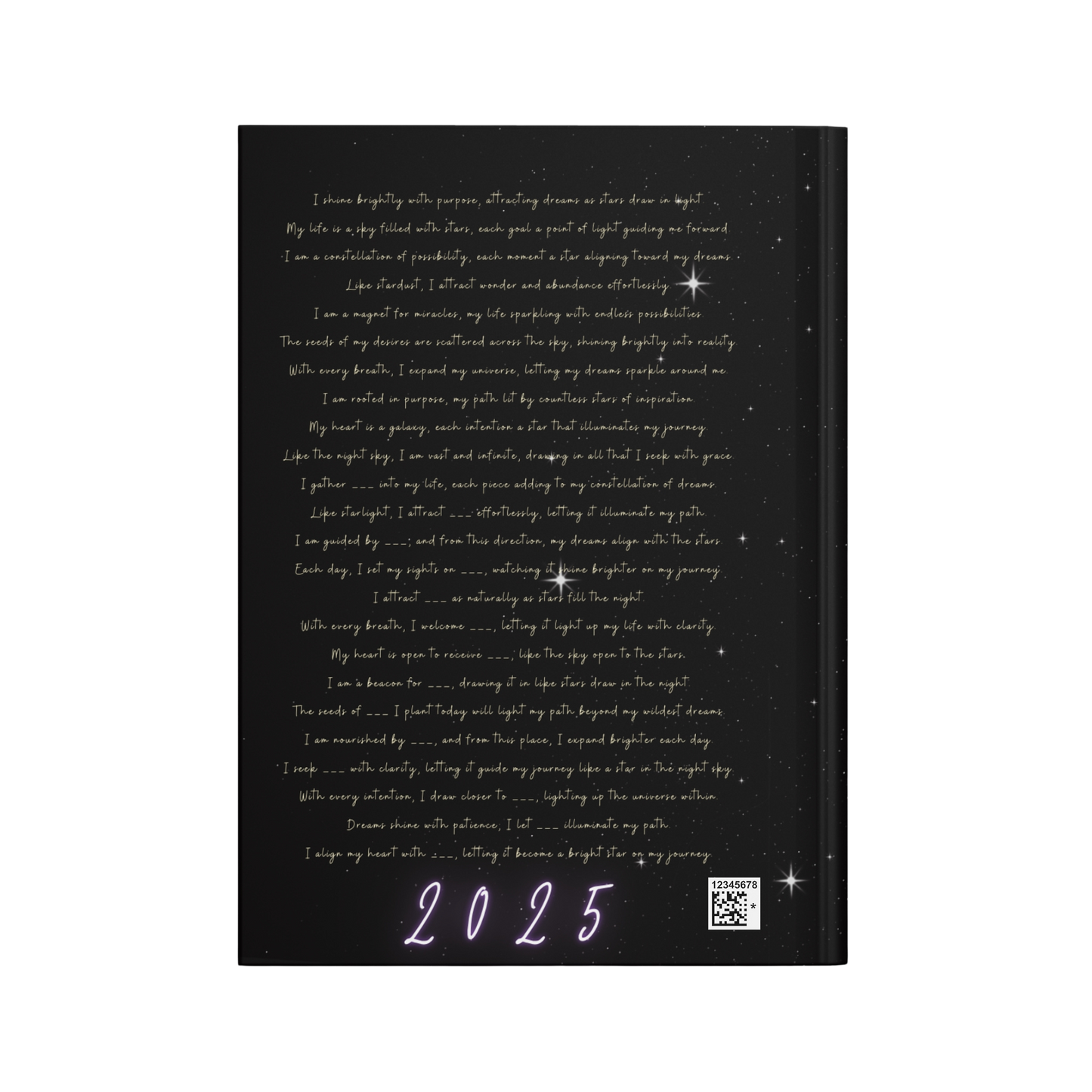 2025 Manifestation Journal | Self-Improvement Journal