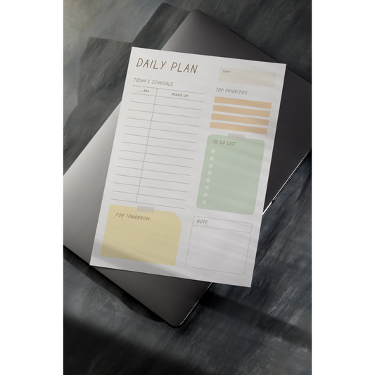 Daily Planner/Schedule/To-Do-List (Printable PDF)