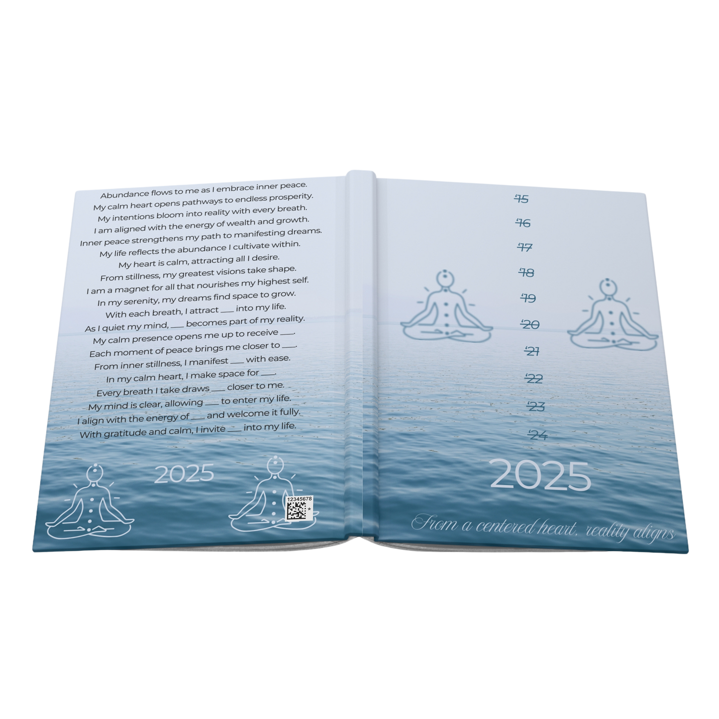 2025 Manifestation Journal | Self-Improvement Journal